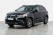 Mitsubishi ASX 2010-2023 Praguri Laterale BlackLine (2 buc, Aluminiu) foto 1