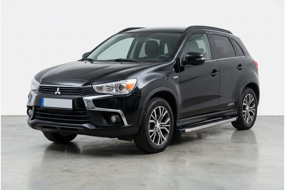 Mitsubishi ASX 2010-2023 Praguri Laterale BlackLine (2 buc, Aluminiu) Image