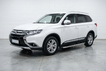 Mitsubishi Outlander 2012-2021 Praguri Laterale BlackLine (2 buc, Aluminiu) foto 1