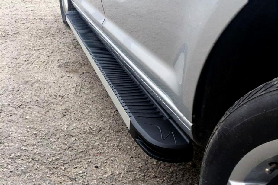 Volkswagen Caddy 2004-2010 Praguri Laterale MAYA (2 buc, Aluminiu) Image