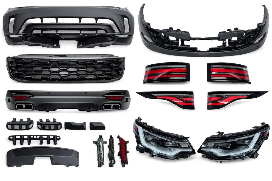 Land Rover Discovery V 2017- Set body kit pentru facelift 2022 Foto 47