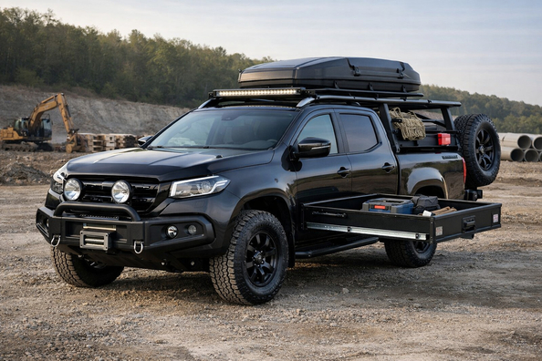 Upgrade de start pentru Mercedes-Benz X-Class: munca si condus zilnic