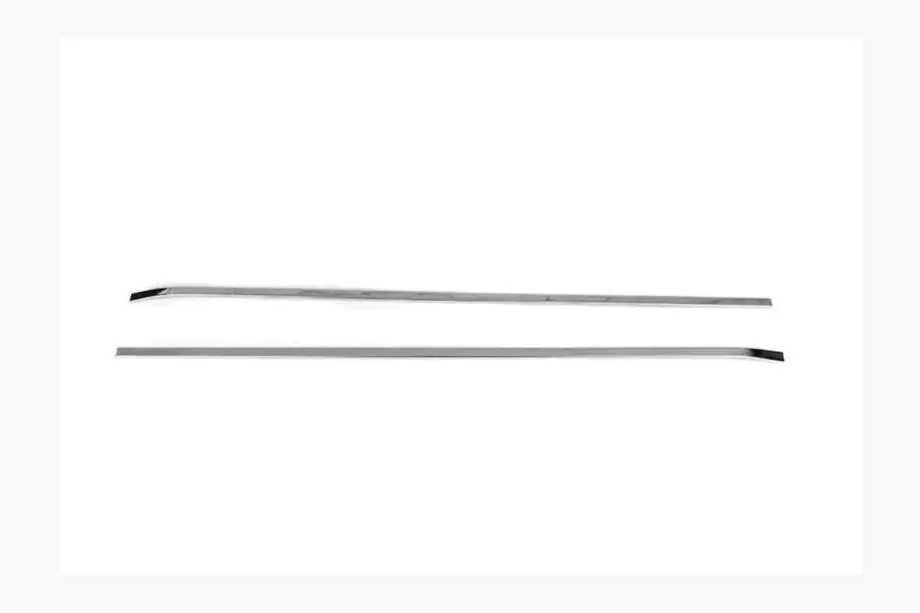 Citroen Berlingo 2008-2018 Molduri cromate pentru usi culisante (2 buc, inox) Foto 2