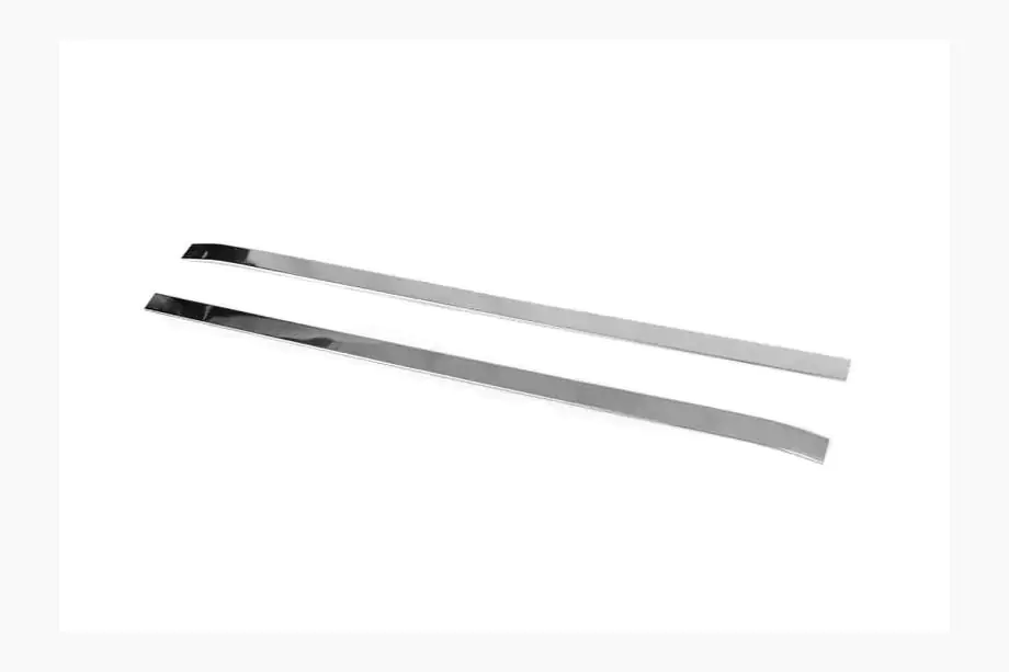 Citroen Berlingo 2008-2018 Molduri cromate pentru usi culisante (2 buc, inox) Foto 3
