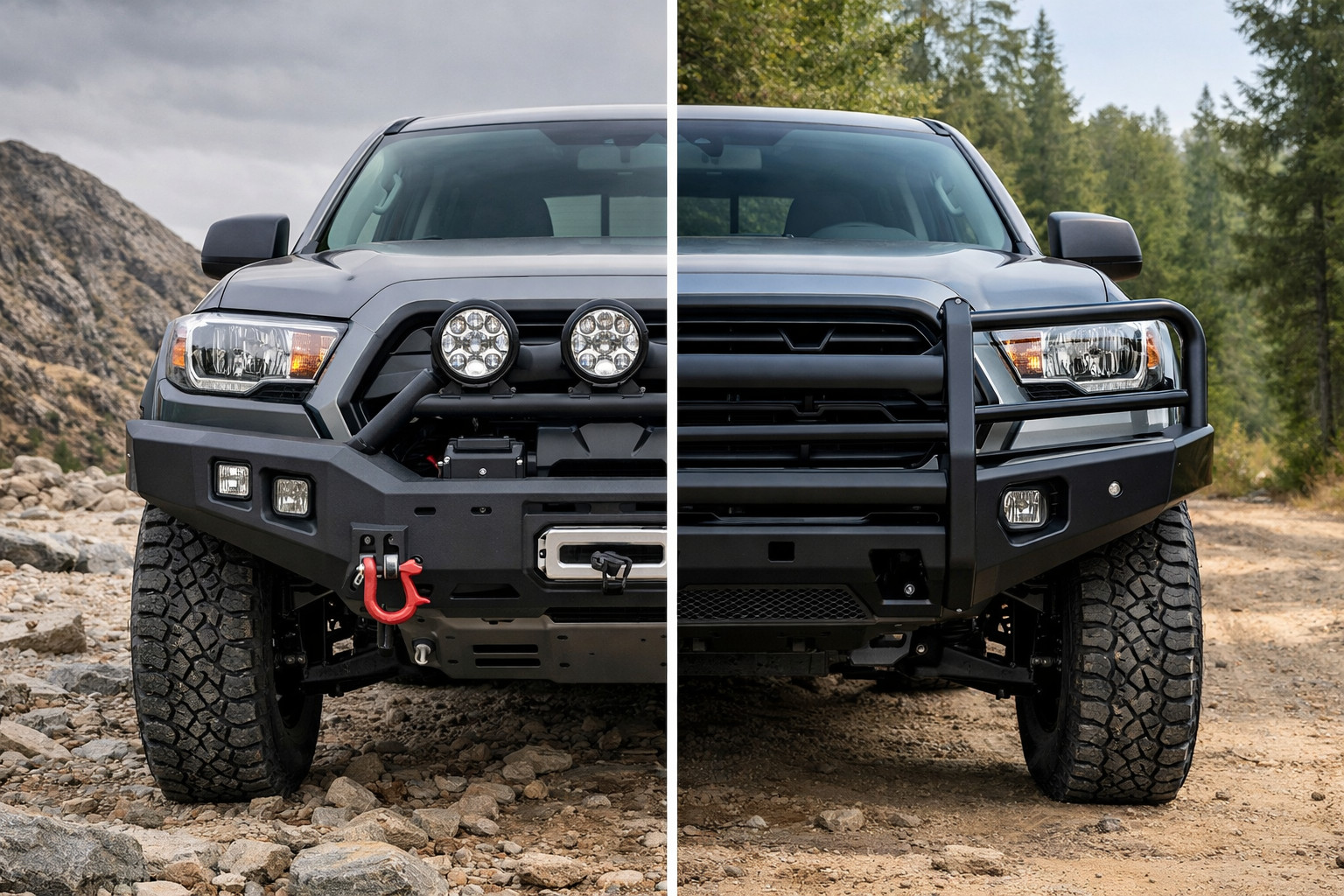 Bara off-road sau protectie frontala: ce are sens in diferite scenarii