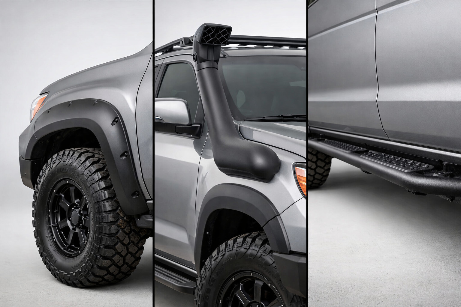 Ce accesorii offroad montezi prima: Bushwackers, snorkel sau praguri ranforsate