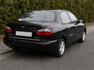 Daewoo Lanos 1998-2017 Ornament portbagaj inox foto 1