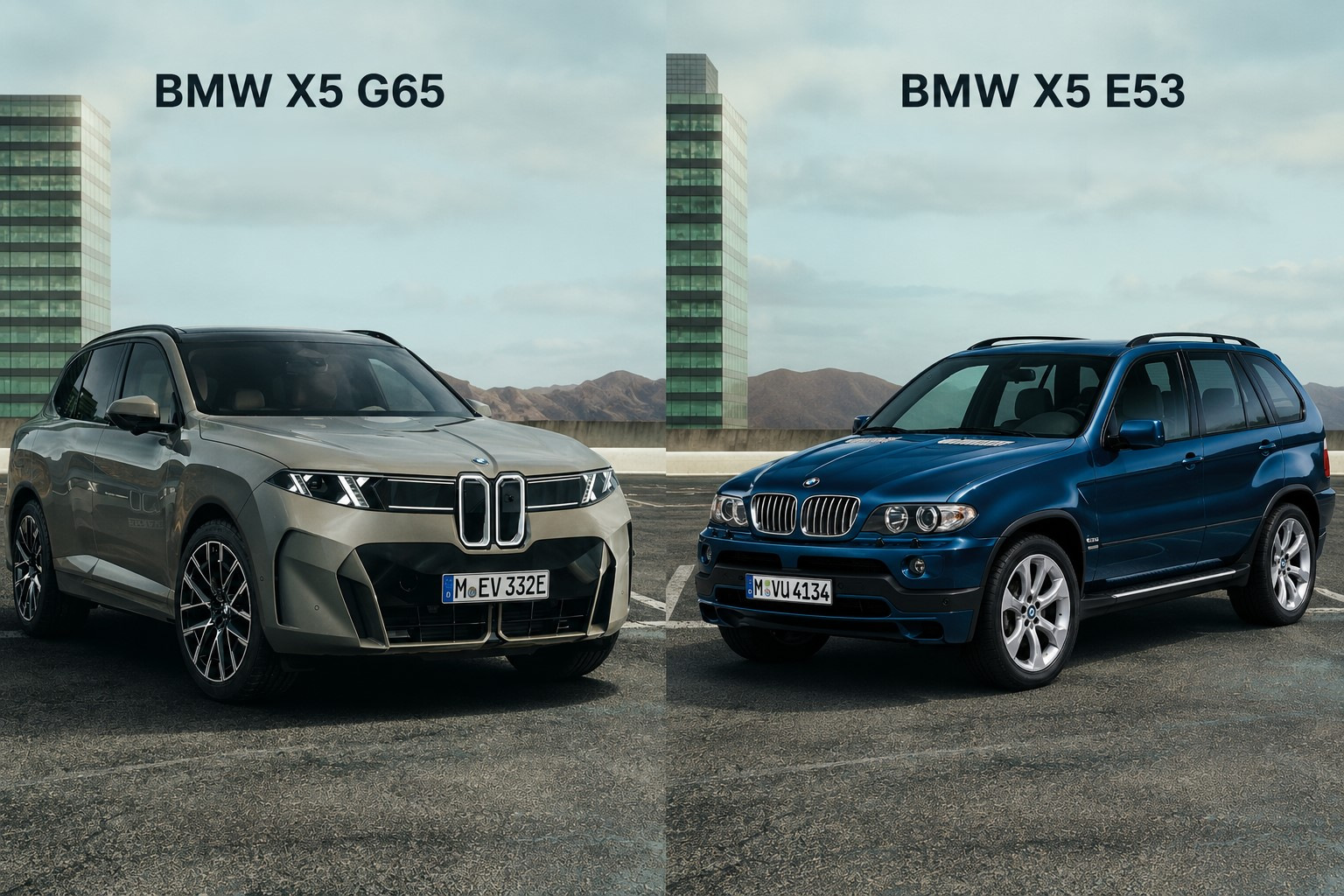 BMW X5 G65 vs BMW X5 E53: cum s-a schimbat SUV-ul legendar in peste 25 de ani