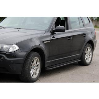 Praguri laterale KB001 Black (otel inoxidabil) foto 1