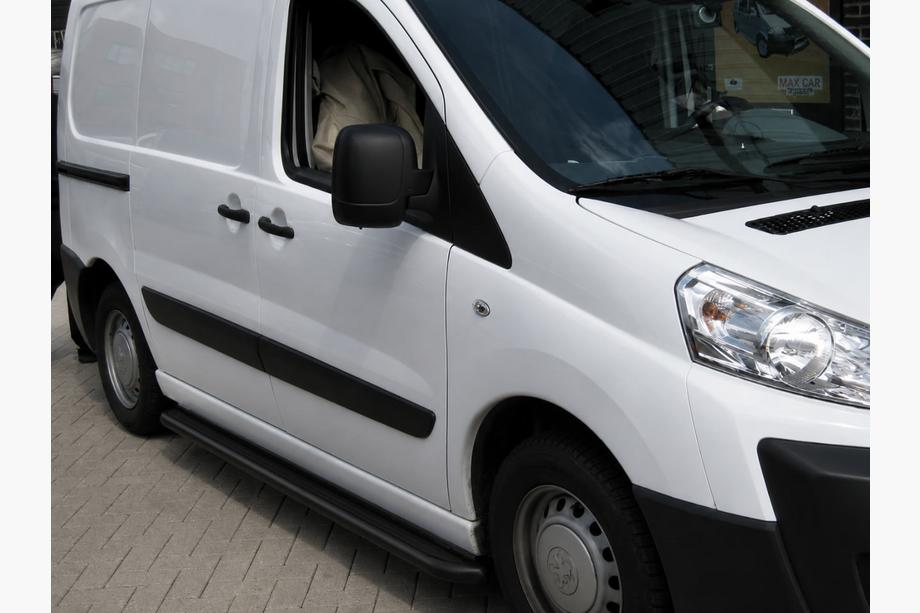 Citroen Nemo 2007-2017 Praguri laterale Premium Black (2 buc., inox) Foto 1