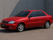 Daewoo Lanos 1998-2017 Ornamente Geamuri Otel Inoxidabil (4 buc) foto 1
