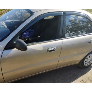 Ornamente Geamuri Otel Inoxidabil (4 buc) Daewoo Lanos 1998-2017 foto 2