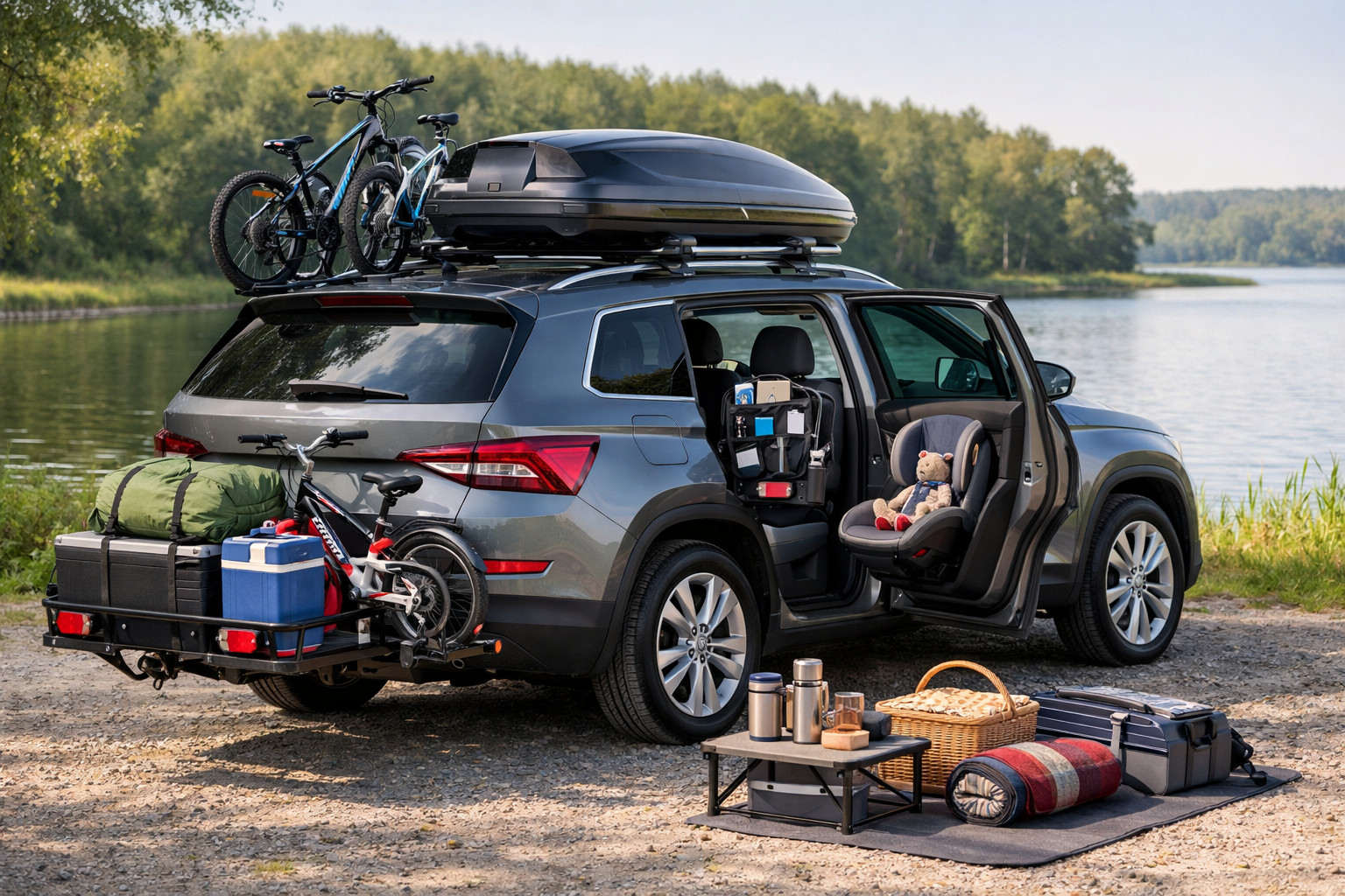 Skoda Kodiaq 2016-2023: pachet de imbunatatiri pentru familie si bagaje