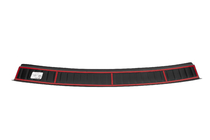 BMW X3 F25 2011-2018 Ornament pentru bara spate EuroCap (2014-2018, negru mat, ABS) foto 4