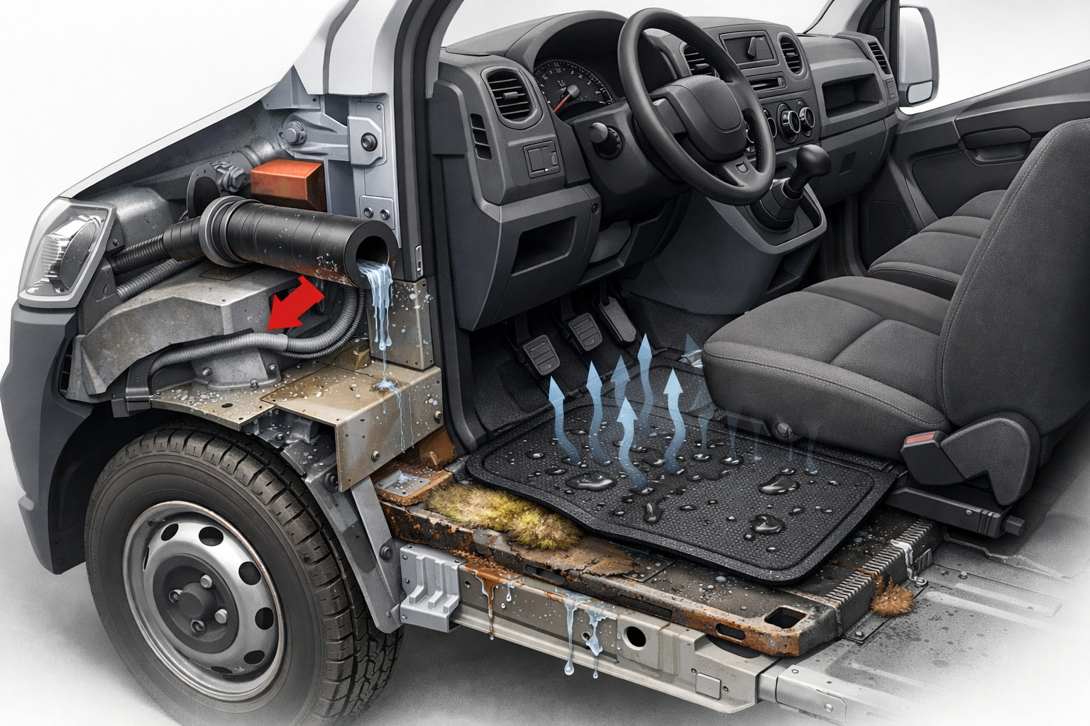 De ce covorasele din Renault Master nu se usuca dupa fiecare cursa