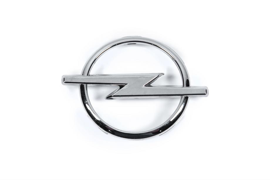 Opel Combo 2002–2012 Emblema fata Opel 9196806 (pe clips, 95 mm) Image