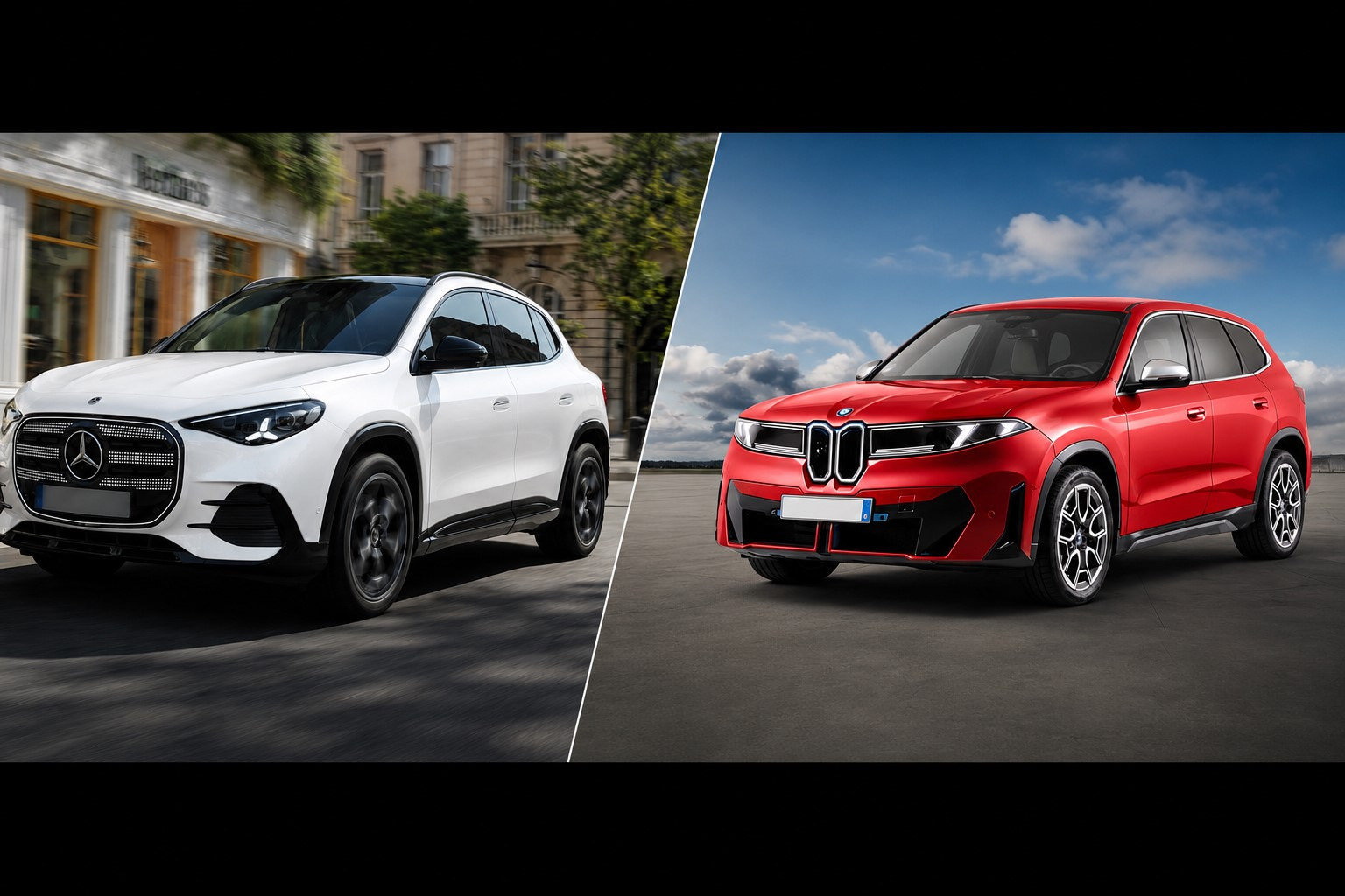 Mercedes GLA Electric vs BMW iX1: care SUV electric premium este mai bun