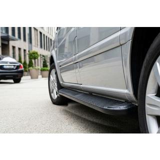 Praguri Laterale Tayga Black (2 buc, Aluminiu)