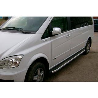 Praguri laterale Fullmond (2 buc, aluminiu) Mercedes Vito W639 2004-2014 foto 3