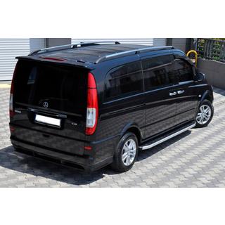 Praguri laterale Fullmond (2 buc, aluminiu) Mercedes Vito/V-class W447 2014- foto 4