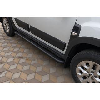 Praguri laterale Premium (2 buc., inox) Black Dacia Duster 2018-2024 foto 2