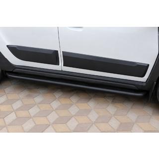 Praguri laterale Premium (2 buc., inox) Black Dacia Duster 2018-2024 foto 1