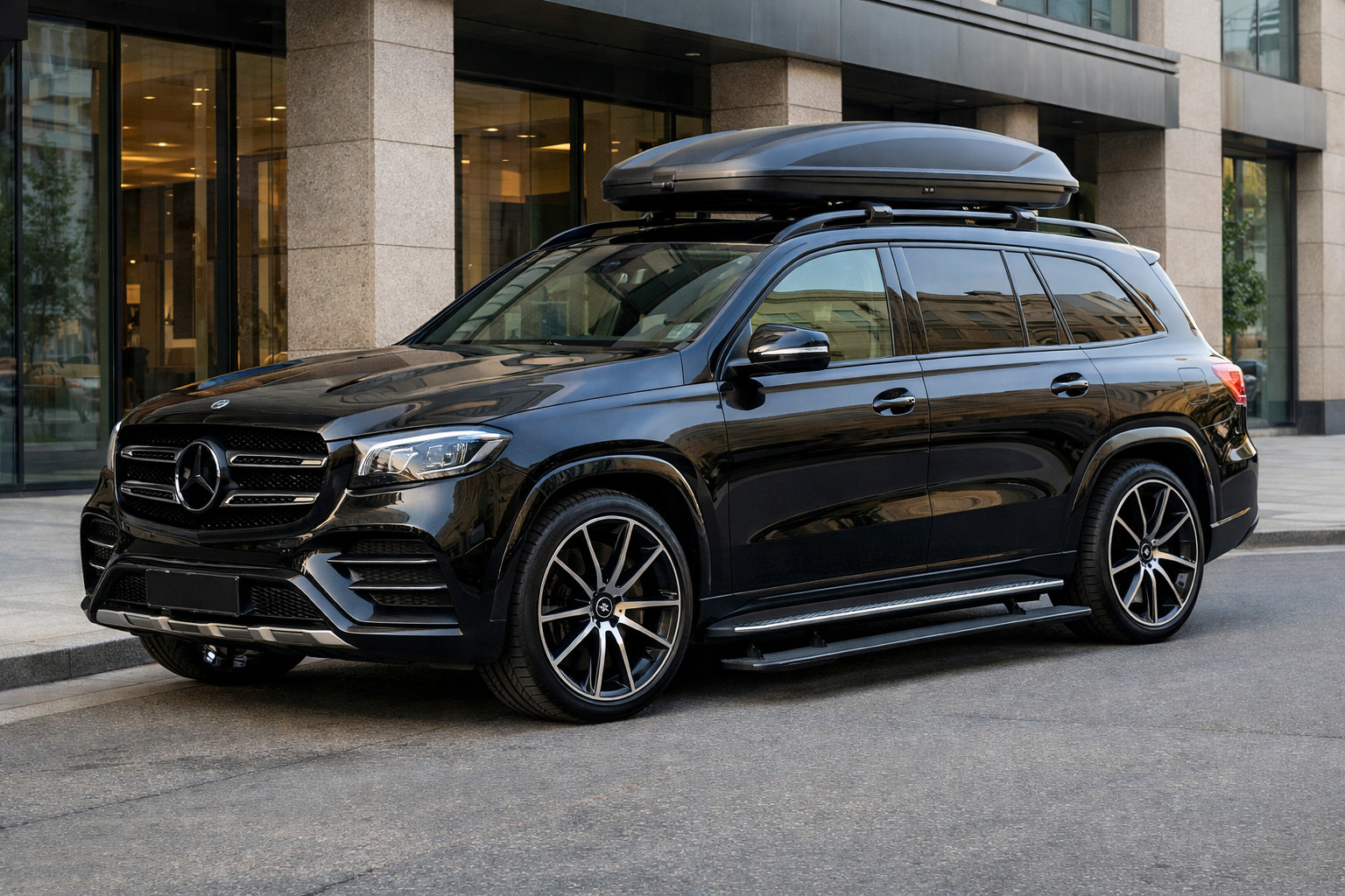 Upgrade de baza pentru Mercedes GLS X167: oras si acces comod