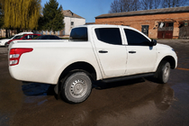 Fiat Fullback 2016- Praguri laterale Premium (2 buc., inox) Black foto 1
