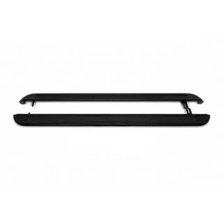 Praguri laterale Premium (2 buc., inox) Black foto 4