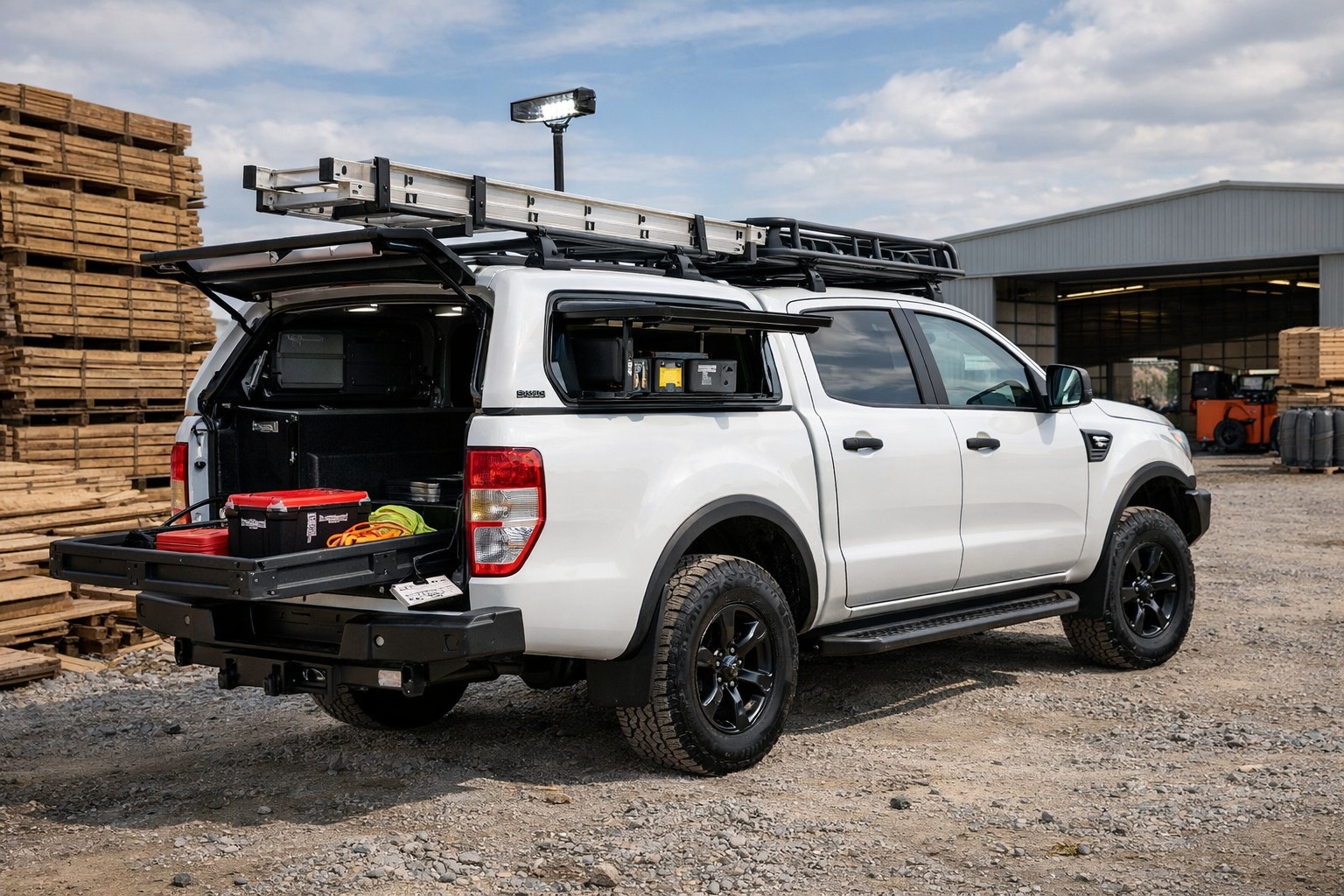 Pachet de upgrade Ford Ranger 2011-2022 pentru hardtop si munca