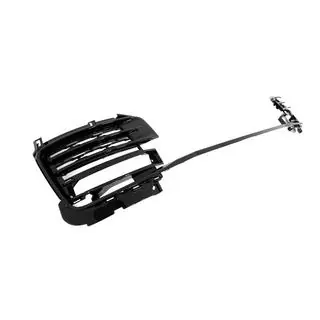Set lip spoiler pentru bara fata SVA Black (2018-2021, 3 buc) Range Rover IV L405 2013-2021 foto 3