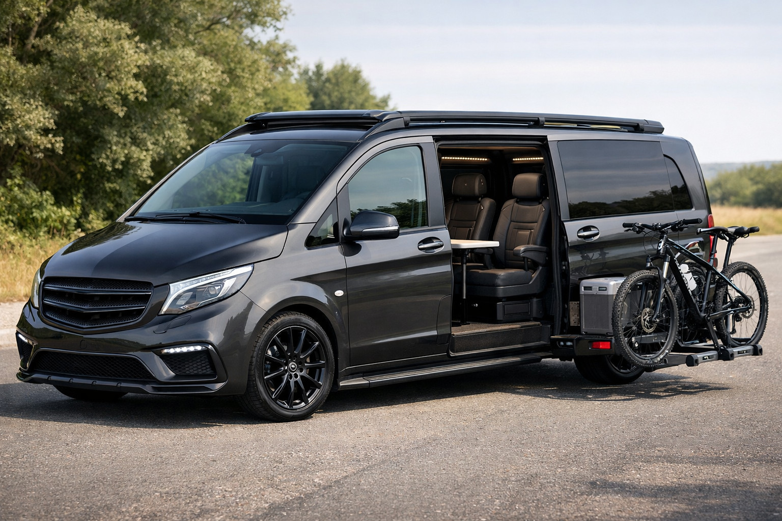 Upgrade de baza pentru Mercedes Vito/V-class W447: pasageri si autostrada