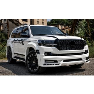 Lip spoiler pentru bara fata Wald (pentru 2016-2021) Toyota Land Cruiser 200 2007-2021 foto 1