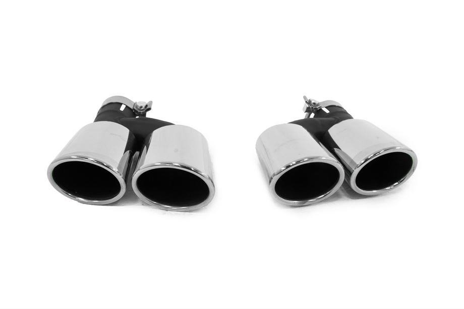 Audi A6 C7 2011–2018 Difuzor spate cu ornamente evacuare S-Style (pentru S / S-Line 2014-2018) Foto 8