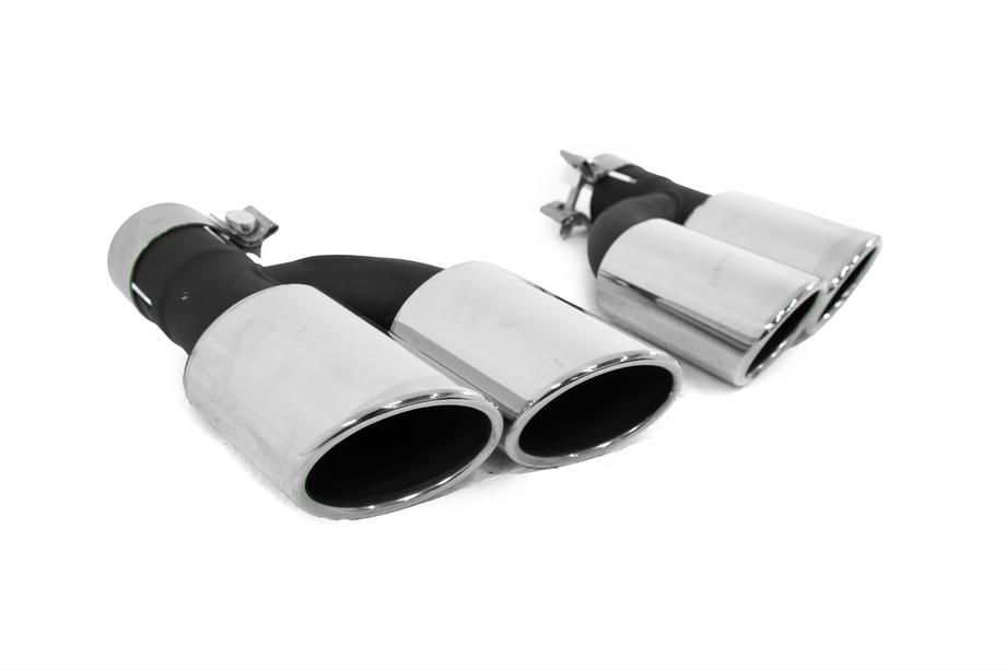Audi A6 C7 2011–2018 Difuzor spate cu ornamente evacuare S-Style (pentru S / S-Line 2014-2018) Foto 10