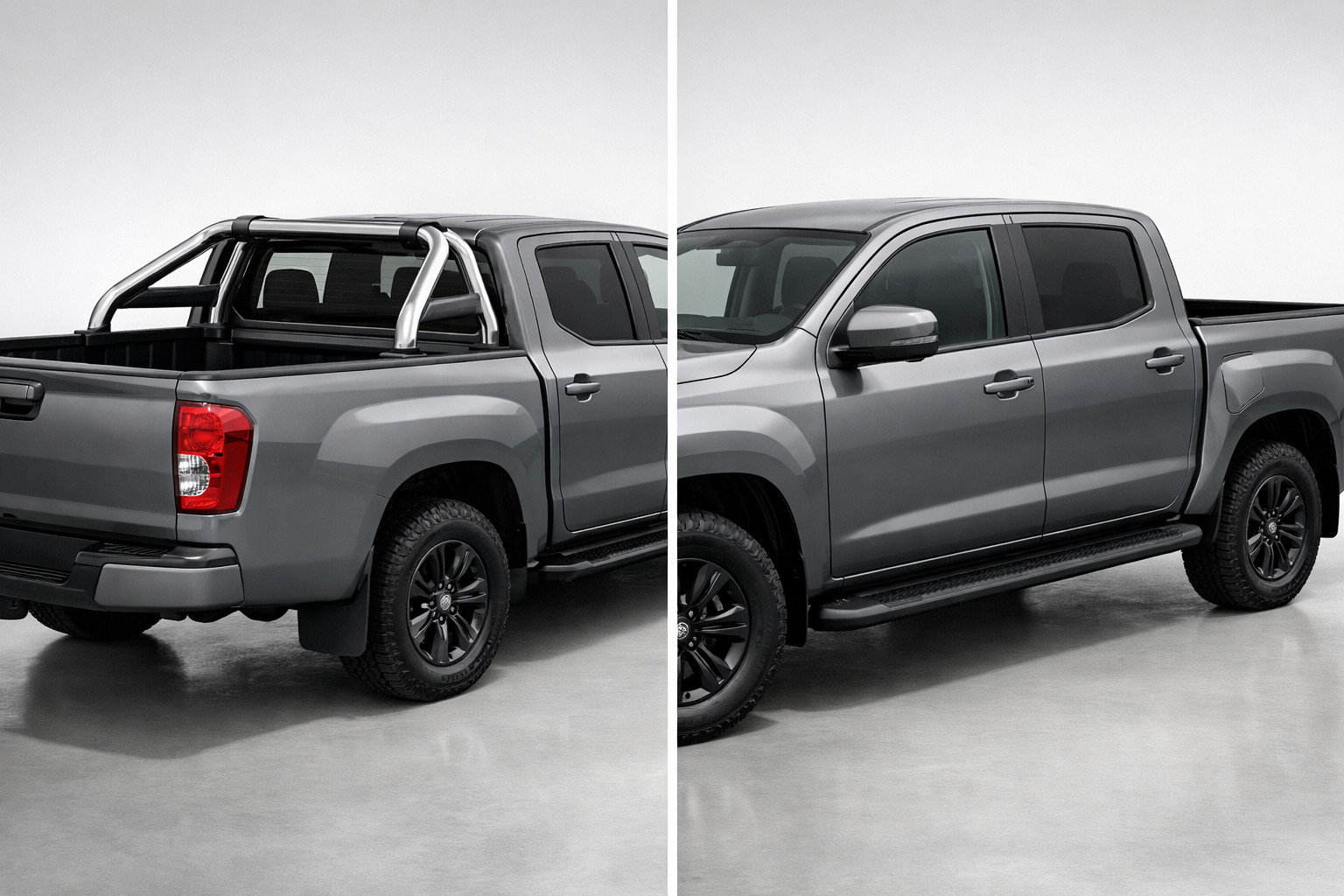 Roll bar sau trepte laterale: ce este mai util pentru un pickup