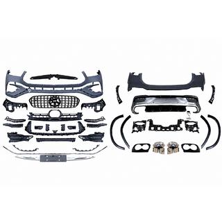 Kit caroserie AMG GLE53 design 2023 (cu bara spate completa) Mercedes GLE coupe C167 2019- foto 2