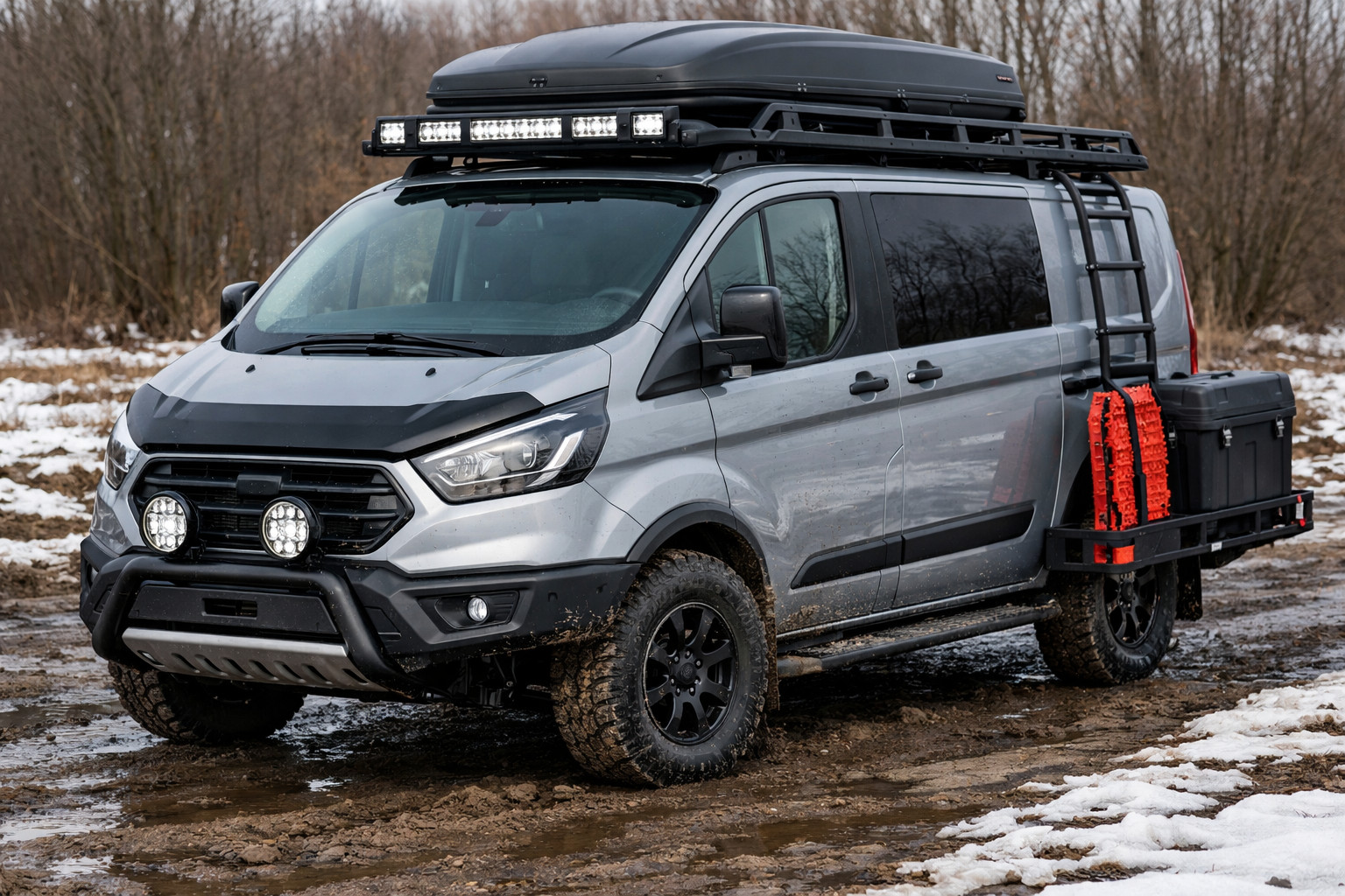 Pachet de upgrade Ford Transit Custom pentru sezonul noroios