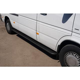 Praguri laterale Premium Black (2 buc., inox) foto 3