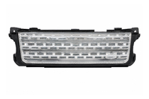 Range Rover III L322 2002-2012 Grila radiator argintie (facelift 2010→2013) foto 1