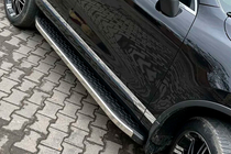 Volkswagen Touareg 2010-2018 Praguri Laterale BlackLine (2 buc, Aluminiu) foto 3