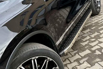 Volkswagen Touareg 2010-2018 Praguri Laterale BlackLine (2 buc, Aluminiu) foto 4