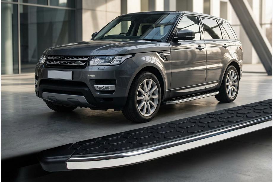 Range Rover Sport 2014-2022 Praguri Laterale BlackLine (2 buc, Aluminiu) Image