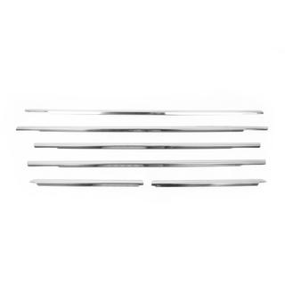 Ornamente inferioare geamuri inox (6 buc) Chevrolet Captiva 2006-2019 foto 3