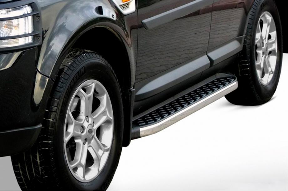 Range Rover III L322 2002-2012 Praguri Laterale BlackLine (2 buc, Aluminiu) Image