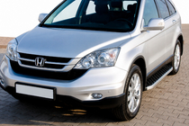Honda CRV 2012-2016 Praguri Laterale BlackLine (2 buc, Aluminiu) foto 1