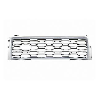 Grila radiator tuning argintie (2010)