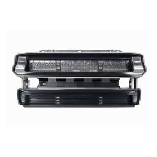 Rama decorativa pentru capacul carligului de remorcare din bara spate, neagra Land Rover Defender 2019-