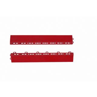 Bara de montaj pentru plasa grila P/P (40x6x1.8 cm, rosie)
