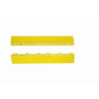 Sina de montaj pentru plasa grilei P/P (40x6x1,8 cm, galbena)